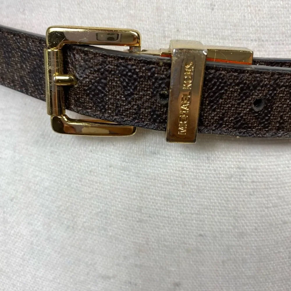 Michael Kors monogrammed belt